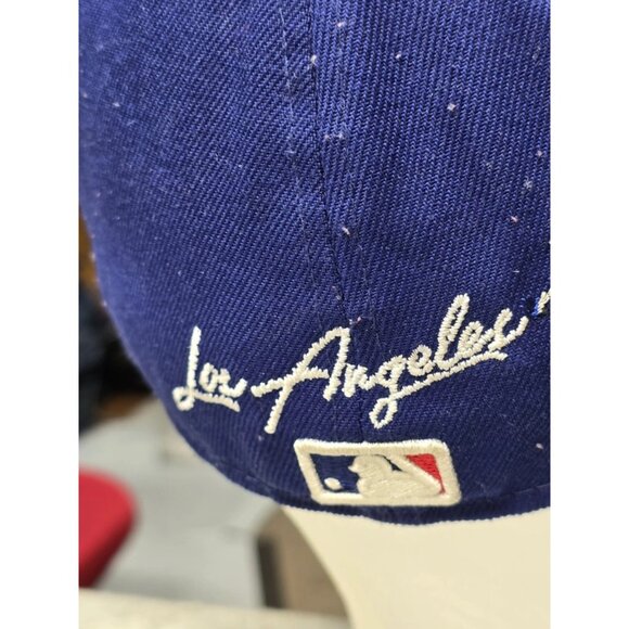 New Era Los Angeles Dodgers Fitted Hat 7 3/8 City Of Los Angeles Themed Blue - Picture 10 of 14